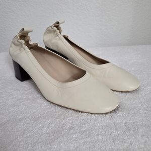 Everlane Italian Leather Day Heels Women's Size 8.5
